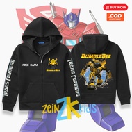 kids' hoodie💢Transformers BumbleBee Children's Hoodie / BumbleBee Transformers Children's Jacket