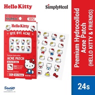 Simplyheal Hello Kitty & Friends Day & Night Premium Hydrocolloid Acne Patch 24s