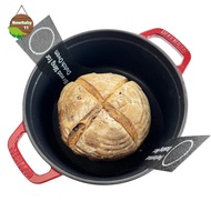 NBBY Perforated Silicone Bread Sling For Dutch Oven, With Long Handle, Nonsti & Reusable, Bread Baki