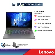 Lenovo Legion 5 82RE006YMJ Gaming Laptop | AMD Ryzen 7 6800H, 8GB D5, 512GB, RTX3050, 15.6" FHD 165Hz, W11 | 15ARH7