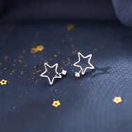Star Earrings, Earrings, Asymmetrical Earrings, Diamond Earrings, Simple Earrings, Commuter Earrings