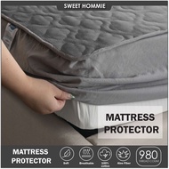 Cadar Queen Mattress Protector Cover Fitted Bedsheet Set Fitted Bedsheet Cadar Single Queen King