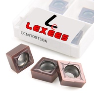 Insert Bubut CCMT 09T304 PM LEXEES Mata CCMT 09 T3 04 Pahat CCMT09T304-PM