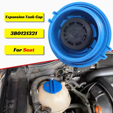 Expansion Tank Cap for Seat Ibiza 6F/6J/6K/6L/6P Engine Coolant Recovery Lid Seal Header Overflow Bo