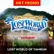 🔥Lost World of Tambun Theme Park➕Hot Spring Night Park E-Ticket 🔥