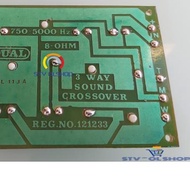 3-Way Dual 113 Crossover 3-Way Sound Crossover DL-113