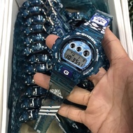 GSHOCK DW6900 ADIDAS JELLY BLUE LIMITED EDITION FOR WOMEN MEN N KIDS