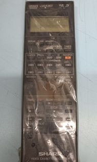 SHARP錄影機遙控器