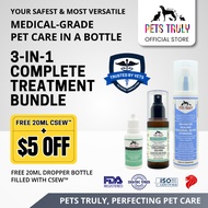 [Medical-Grade] Pets Truly 3-in-1 CSEW™ Complete Treatment Bundle [For wounds, inflammations and inf