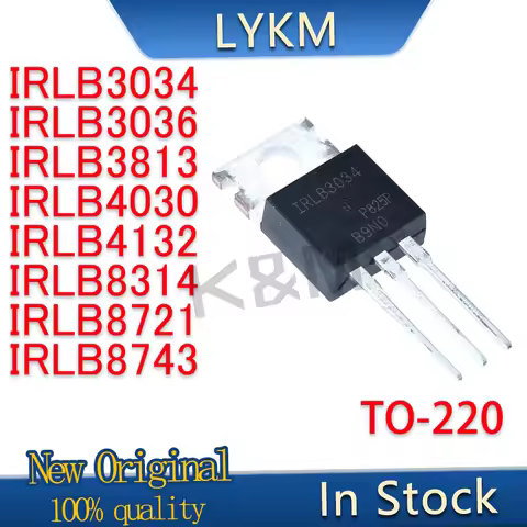 10/PCS New Original IRLB3034 IRLB3036 IRLB3813 IRLB4030 IRLB4132 IRLB8314 IRLB8721 IRLB8743 TO-220 c