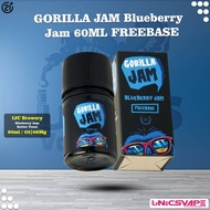 GORILLA JAM Blueberry Jam 60ML FREEBASE by Indonesia JUICE CARTEL
