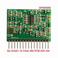 15 Pin Control Board Code PCB-K01-A0