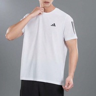2025 Summer New Men's Basic Training Fitness Casual Breathable Short Sleeve T-Shirt IK7436