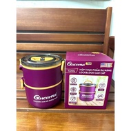 camen hộp cơm hộp đựng thức ăn 2 tầng inox giữ nhiệt lock hkm sữa glucerna freeship hkm sữa