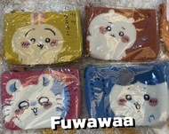 Chiikawa 雙層拉鍊 分隔 收納袋 化妝包 束口袋 刺繡 飛天 飛鼠 寶寶 小八貓 袋仔 nagano 烏薩奇 兔哥 usagi 毛公仔 日本代購 大容量 索繩