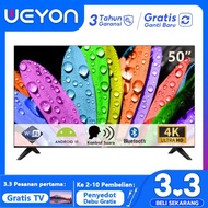 WEYON TV Smart Android 50 Inch TV 4K UHD Digital 50 Inch Full HD Andro