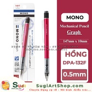 Bút chì kim chì lắc TOMBOW 0.5mm màu cơ bản và pastel dòng Mono Graph lắc đẩy ngòi 0.5mm