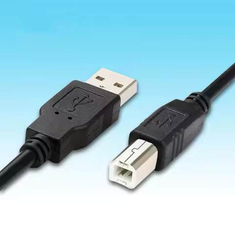 USB 2.0 A Type Male To USB B Type Male USB-B Printer Scanner Hard Disk Cable 100cm 150cm