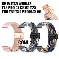 For OK Watch WONLEX T18 PRO C8 C7 A5 T25 T66 T31 T55 PRO MAX K9 Smart Watch Strap Children's Kids Sp