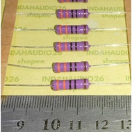 UNGU PURPLE 330R 2W 1% METAL FILM copper leg resistor 330r 2watt 330 ohm 2 w 2 watt 1 percent 330 r 