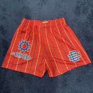 2026 American EE trendy brand gradient mesh shorts for men and women, sports basketball breathable q