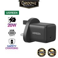 UGREEN 20W GAN Mini Charger Plug Type-C Fast Charging Adapter USB-C PD QC iOS Apple iPhone 17 Pro Sa