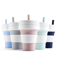 STOJO CUP Folding Silicone Portable Silicone coffee cup multi-function folding silica cup Office travel Essential