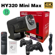 HY320mini max Game Console Projector Android 13 Android 4K HD HY320mini Projector