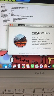 E-Katalog- Apple Macbook Laptop Computer Late 2009