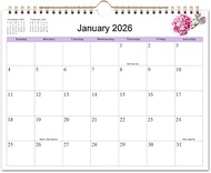Calendar 2025-2027 - Wall Calendar Runs from Nov 2025 to Jun 2027-20 Monthly Calendar with Thick Pap