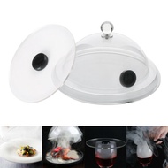 Portable Smoking Gun Cloche Lid Dome Food Cover for Smoke Infusion Bowls BBQ
