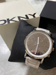 DKNY 白色女裝鋼錶 100%正品