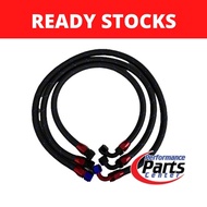 NN Braided Hose with AN Hose Fitting - AN10