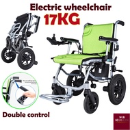 Electric wheelchair HBLD3-C aluminum alloy frame lithium battery portable elderly passenger car