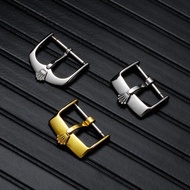 Rolex Watch Accessories Buckle Pin Buckle Rolex Cellini Watch Buckle Genuine Leather Strap 16 18