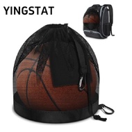 YINGSTAT Football Bag, Portable 25*30cm Basketball  Bag, Sports Training Mesh Volleyball Bag Volleyb