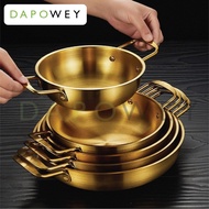 DW Korean Gold Pot Stainless Steel Ramen Noodles Hot Pot Periuk Maggi Kuali Emas Korea Soup Cooking 