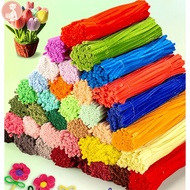 Fuzzy wire Multicolour Fuzzy Wire Chenille Twisting Flower Children's 50 100pcs DIY Creative Toy