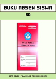 Daftar Hadir Siswa SD // Buku Absensi Siswa