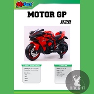 Mainan Anak Motoran Aki Ninja Mokidz GP H2R