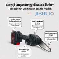 Jishuo Gergaji Mesin Baterai Mini Portable (6 Inch) Js-4812-6 Termurah