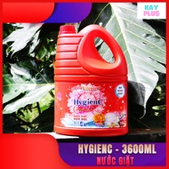 Can nước giặt xả vải đậm đặc HygienC công nghệ thái lan - Trọng lượng 3.6 ký