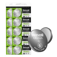 【maxell】CR2025 鈕扣型電池 3V專用鋰電池(2卡10顆入)日本製