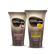 Just for Men Control GX Multipack, Shampoo for Lighter Shades of Hair, and Mustache and Beard Wash,