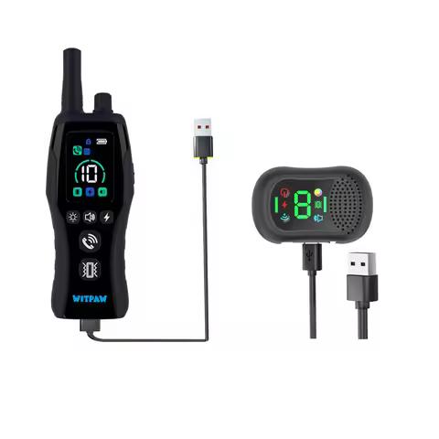 Dog Shock Collar 6500FT Training Collar Four Training Modes IPX7 Waterproof E Collar for Small Mediu