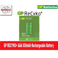 GP ORIGINAL Recyko+ 2 x AAA 650mAh Rechargeable Battery