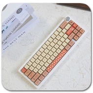 Milk Tea Bear XDA Height Five-Sided Sublimation Mechanical Keyboard Keycap Suitable for GMK67 81 87