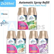 Glade Auto Spray Refill Value Pack 2x269ml (Twin Pack)  [Alexnes online]