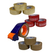 Packaging Tape / FRAGILE tape/ Tape Dispenser/ tape cutter/ clear packaging tape.