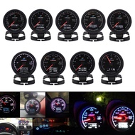【ITSOK】Boost Gauge Multi D/A Digital Display 62mm 7 Color Car Meter 2.5inch Turbo Vacuum Oil Press R